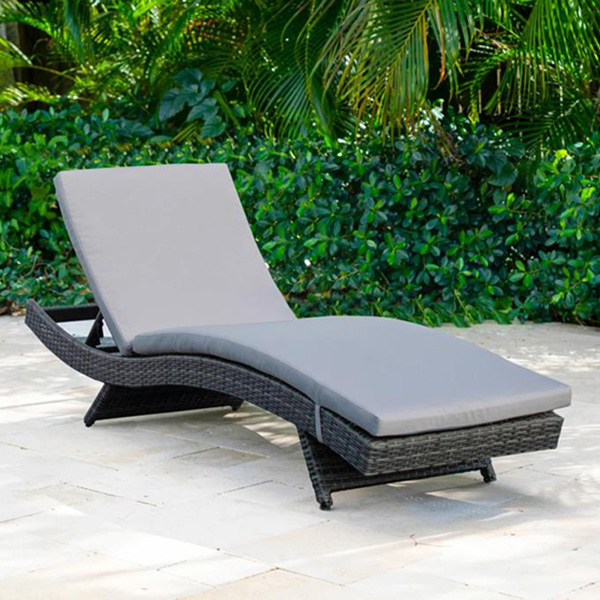 Wholesale Commercial Grade Pool Furniture ,All Weather PE Rattan Chaise