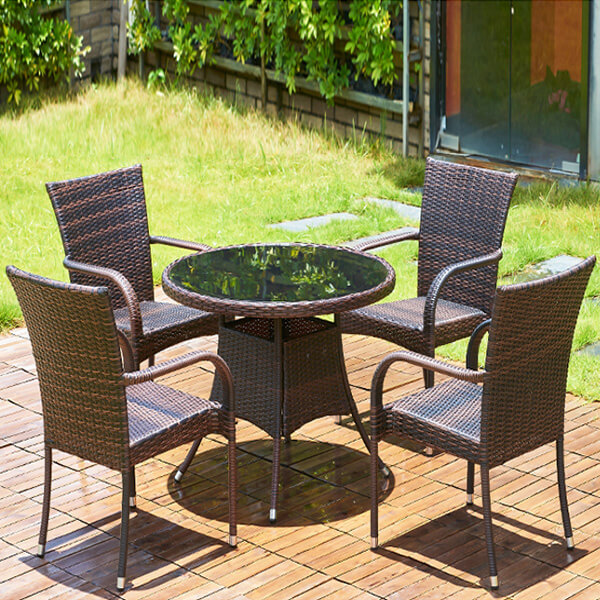 all-weather-PE-rattan-outdoor-dining-set