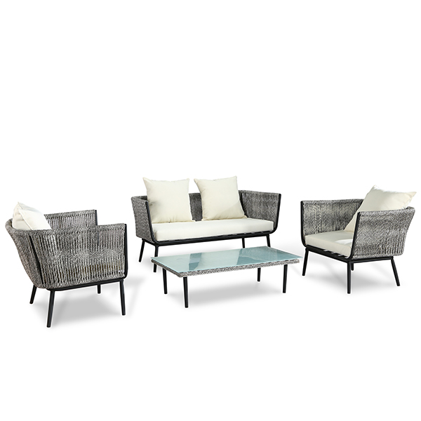 Wholesale Commercial Grade Patio Furniture ,Lounge Sofa Set Romantic