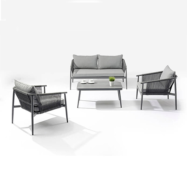 high quality aluminium patio sofa set